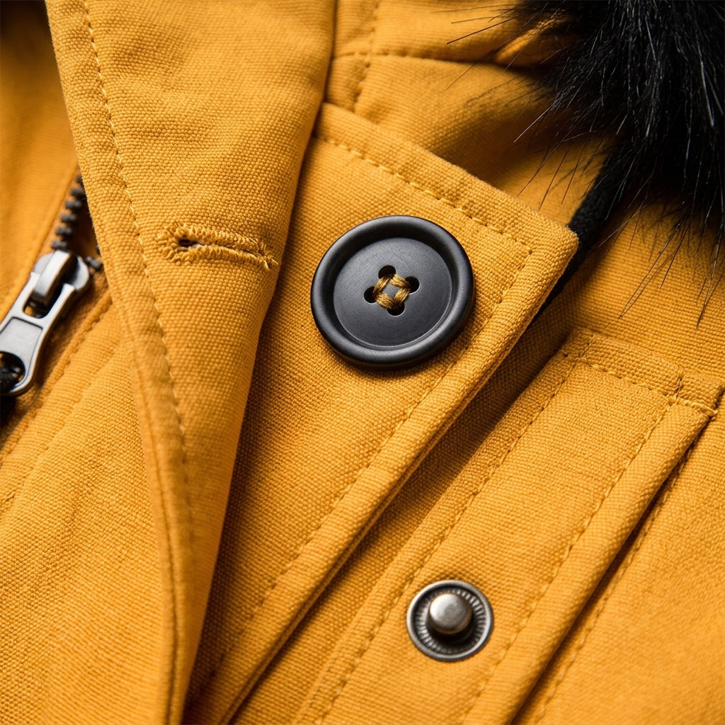 Elsie hooded insulated parka jacket - view 7