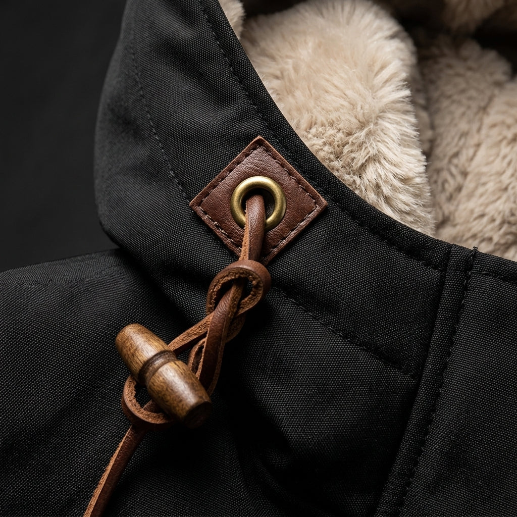 Ada lined hood longline parka - view 5