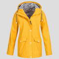 Skye waterproof hooded windbreaker - front view