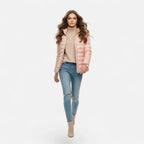 Agnes lightweight hooded puffer jacket - view 2