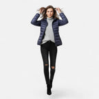Agnes lightweight hooded puffer jacket - view 6