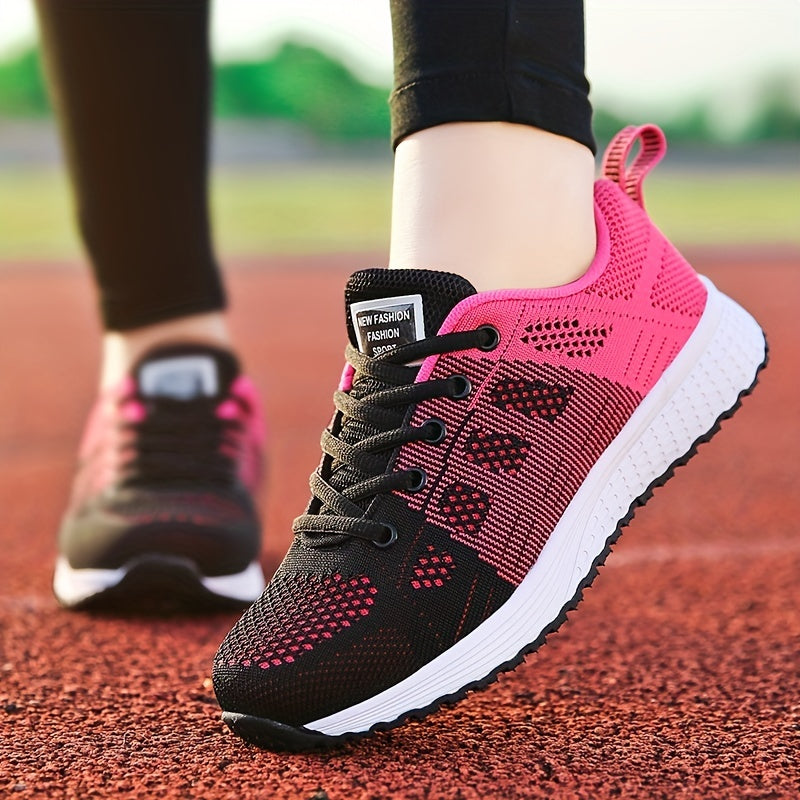 Amara | Flying Woven Knit Sneakers