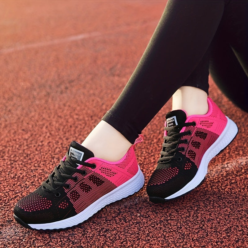 Amara | Flying Woven Knit Sneakers