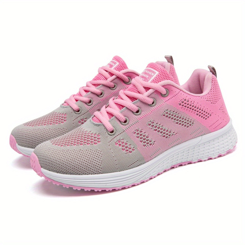 Amara | Flying Woven Knit Sneakers