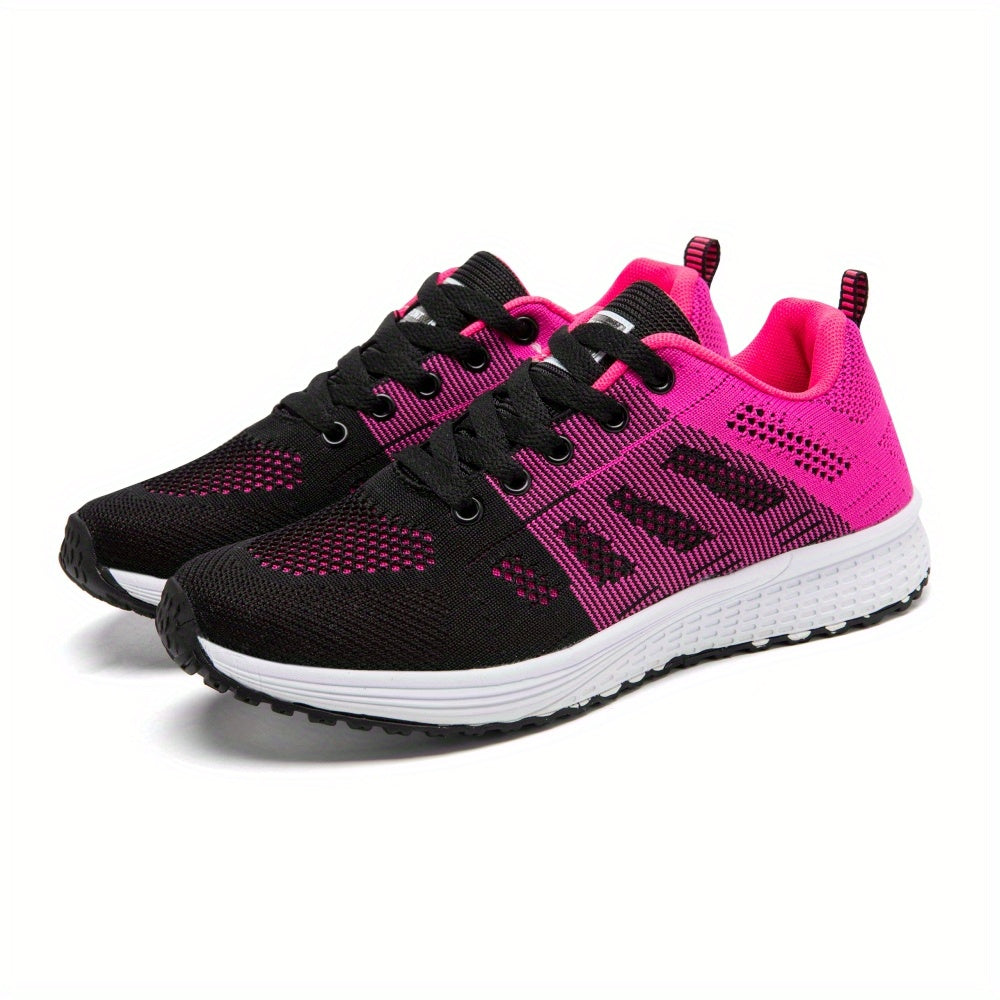 Amara | Flying Woven Knit Sneakers