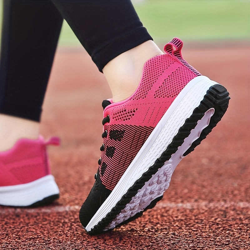 Amara | Flying Woven Knit Sneakers