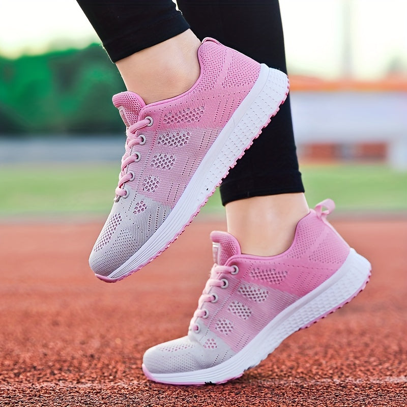 Amara | Flying Woven Knit Sneakers