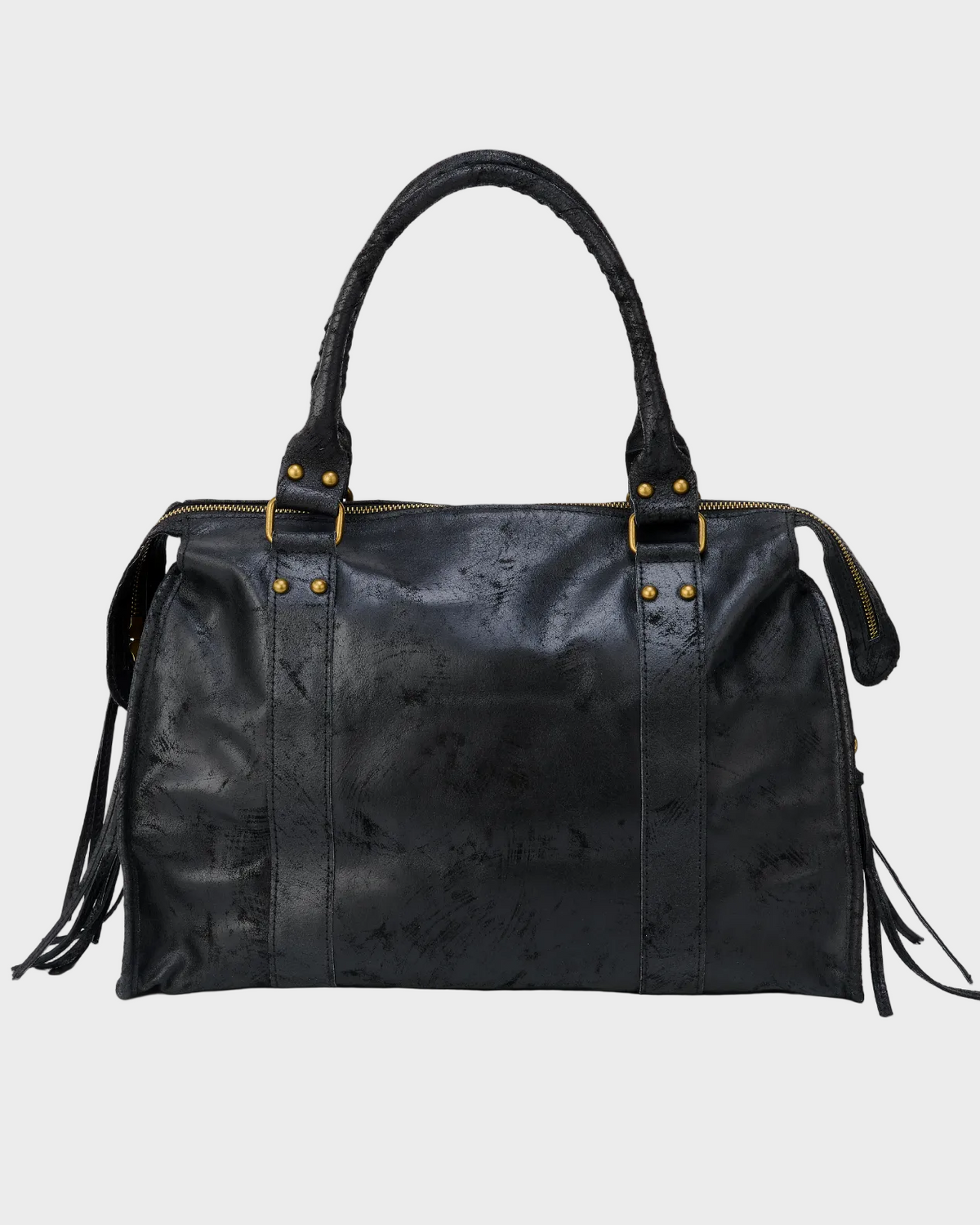 Beatrix leather laptop shoulder bag - view 2