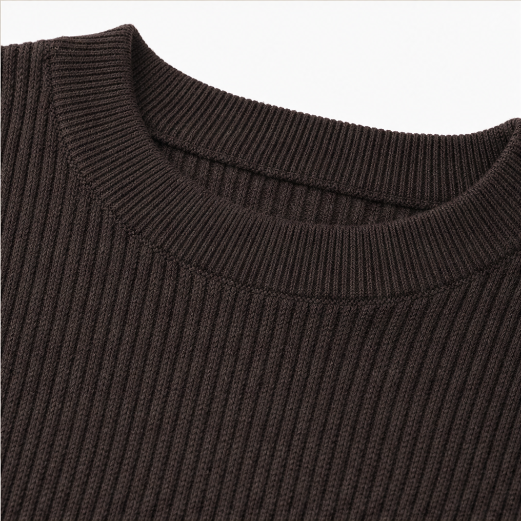 Anouk | Sweater Bodice Pleated Maxi Dress