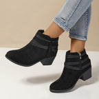 Delilah Tassel Ankle Boots with Pointed Toe - view 11