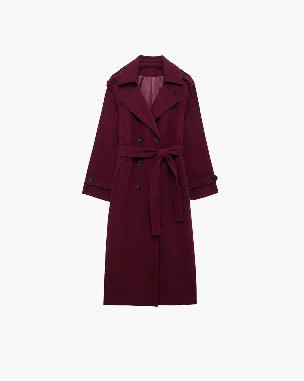 Eleanor wool blend longline trench coat - view 14