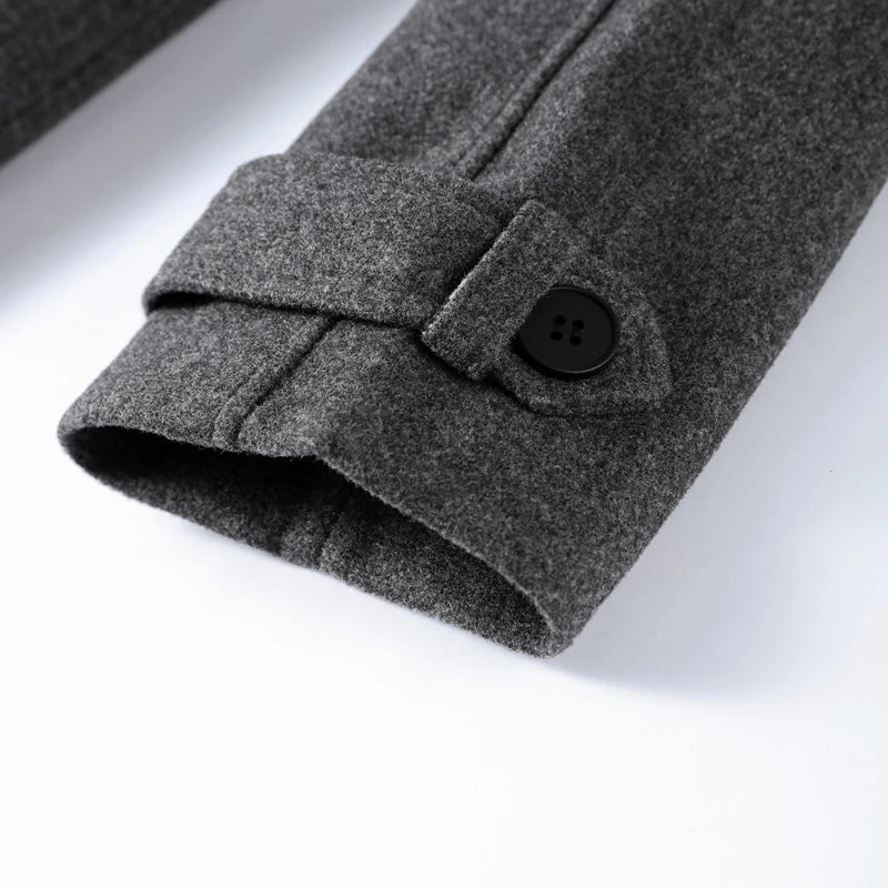 Eleanor wool blend longline trench coat - view 16