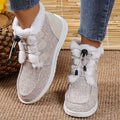 Elin | Faux Fur Collar Slip-On Winter Shoes