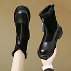 Ember Front Zip Lug Sole Ankle Boots - view 11