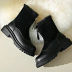 Ember Front Zip Lug Sole Ankle Boots - view 9