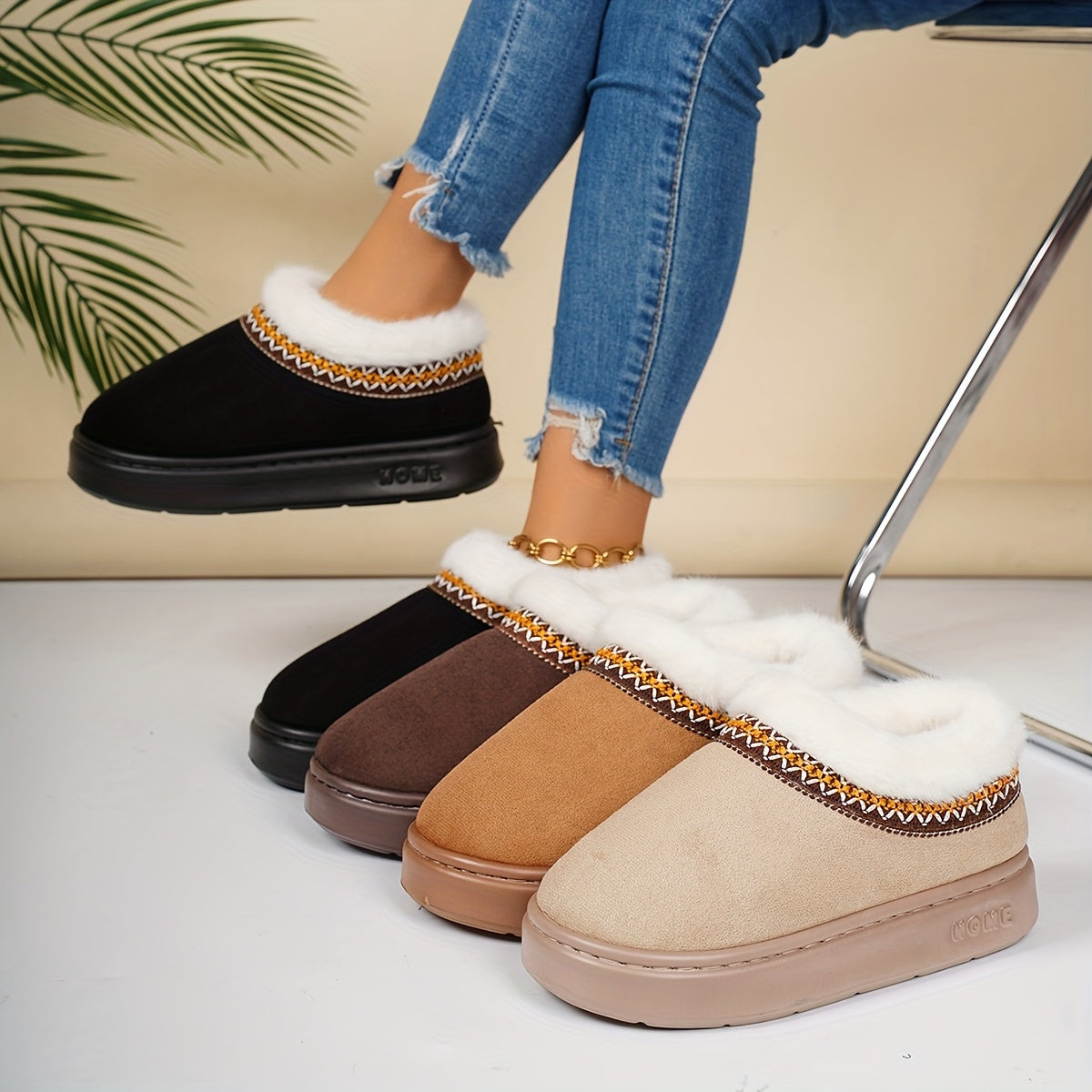 Etta | Cozy Plush Short Boots