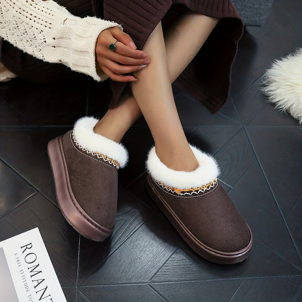 Etta | Cozy Plush Short Boots