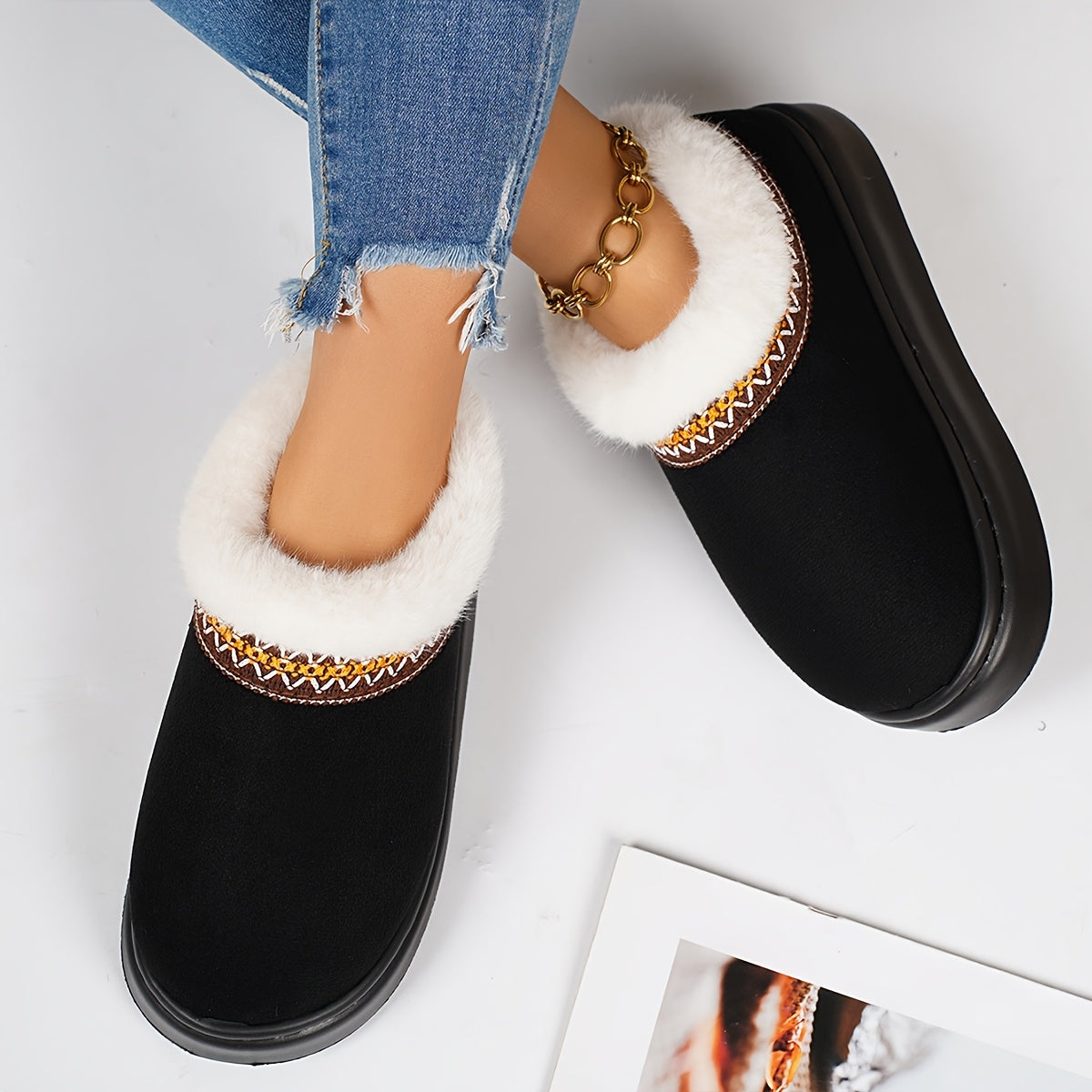Etta | Cozy Plush Short Boots
