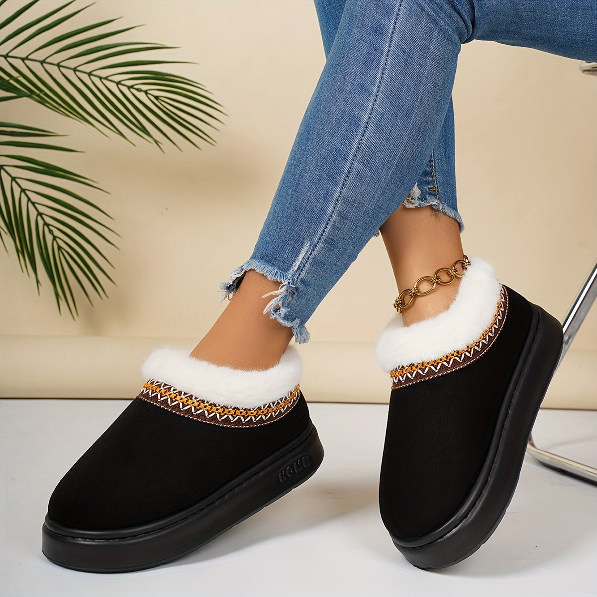 Etta | Cozy Plush Short Boots