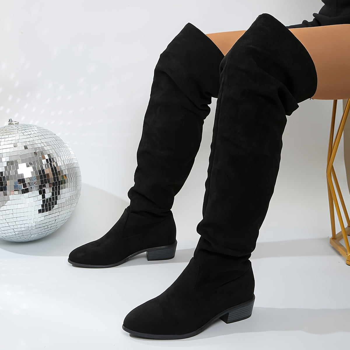 Fara Over-the-Knee Slouch Boots - view 2