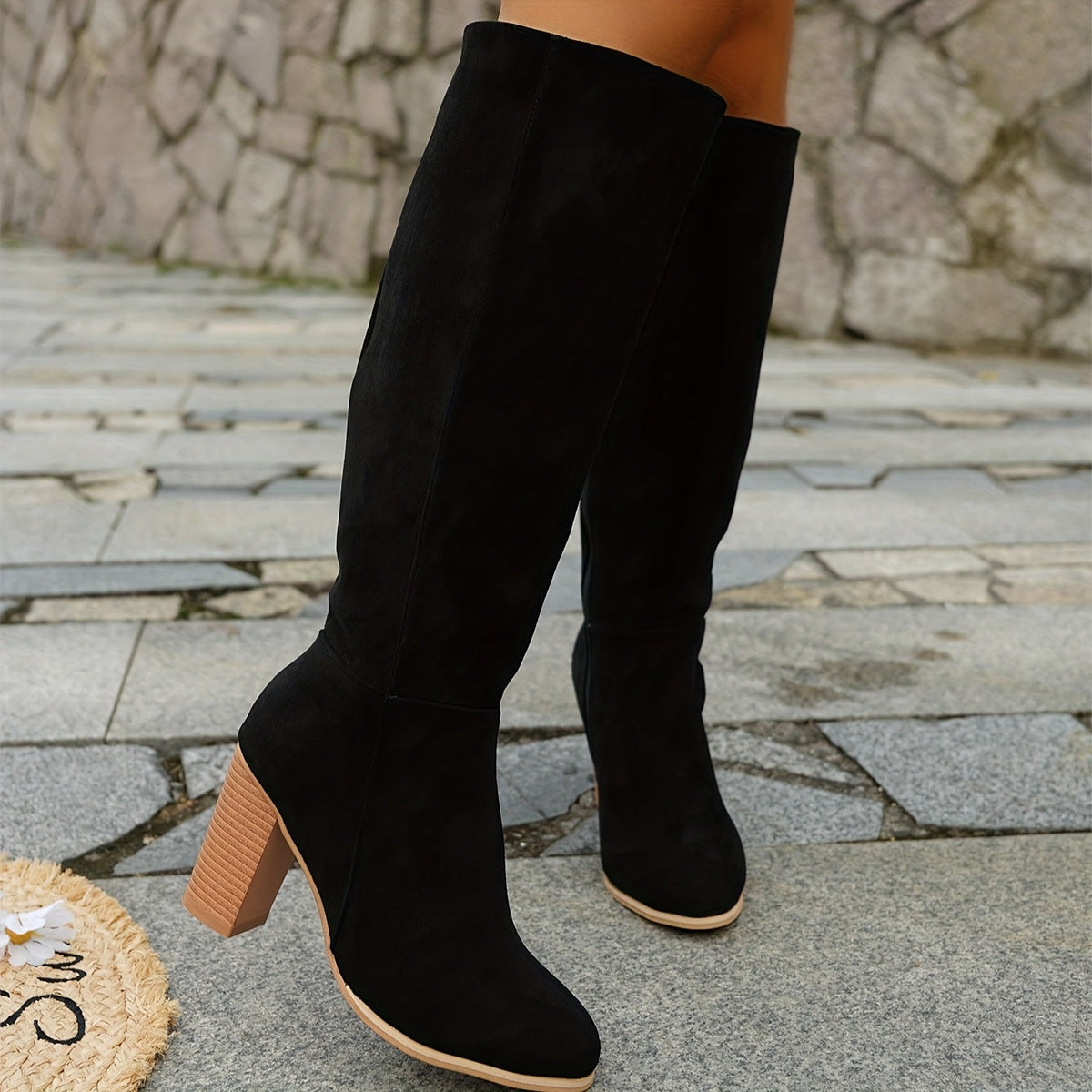 Harlow Wide Calf Knee-High Boots - view 3