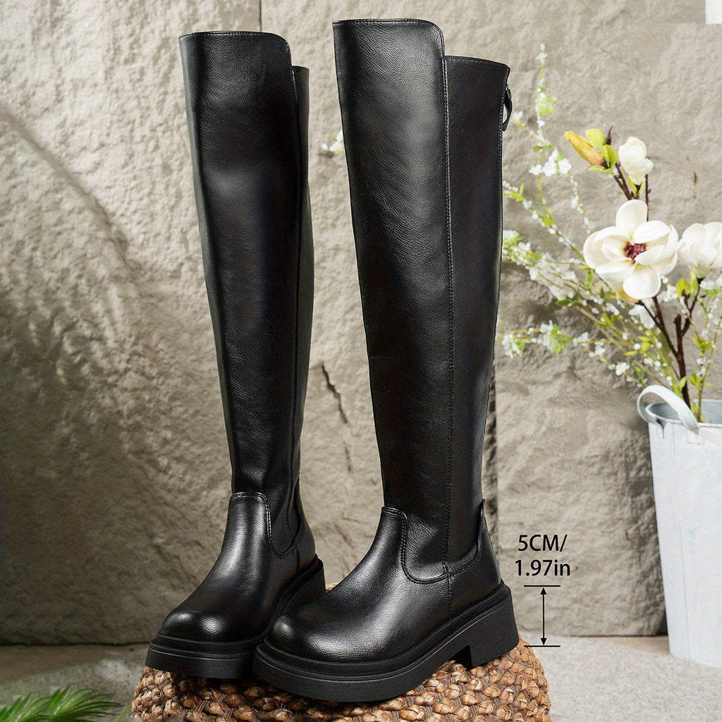 Isolde Over-the-Knee Flat Boots - view 5