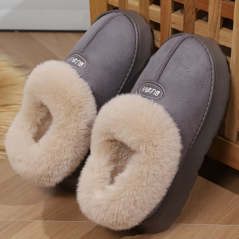 Juno | Plush Low Top Indoor Slippers