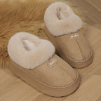 Juno | Plush Low Top Indoor Slippers