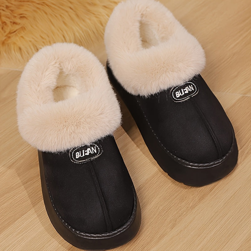 Juno | Plush Low Top Indoor Slippers