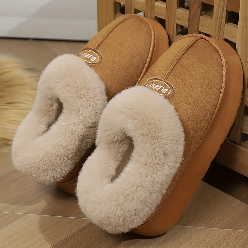 Juno | Plush Low Top Indoor Slippers