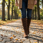 Lyanna Ankle Strap Slouch Knee High Boot - view 10