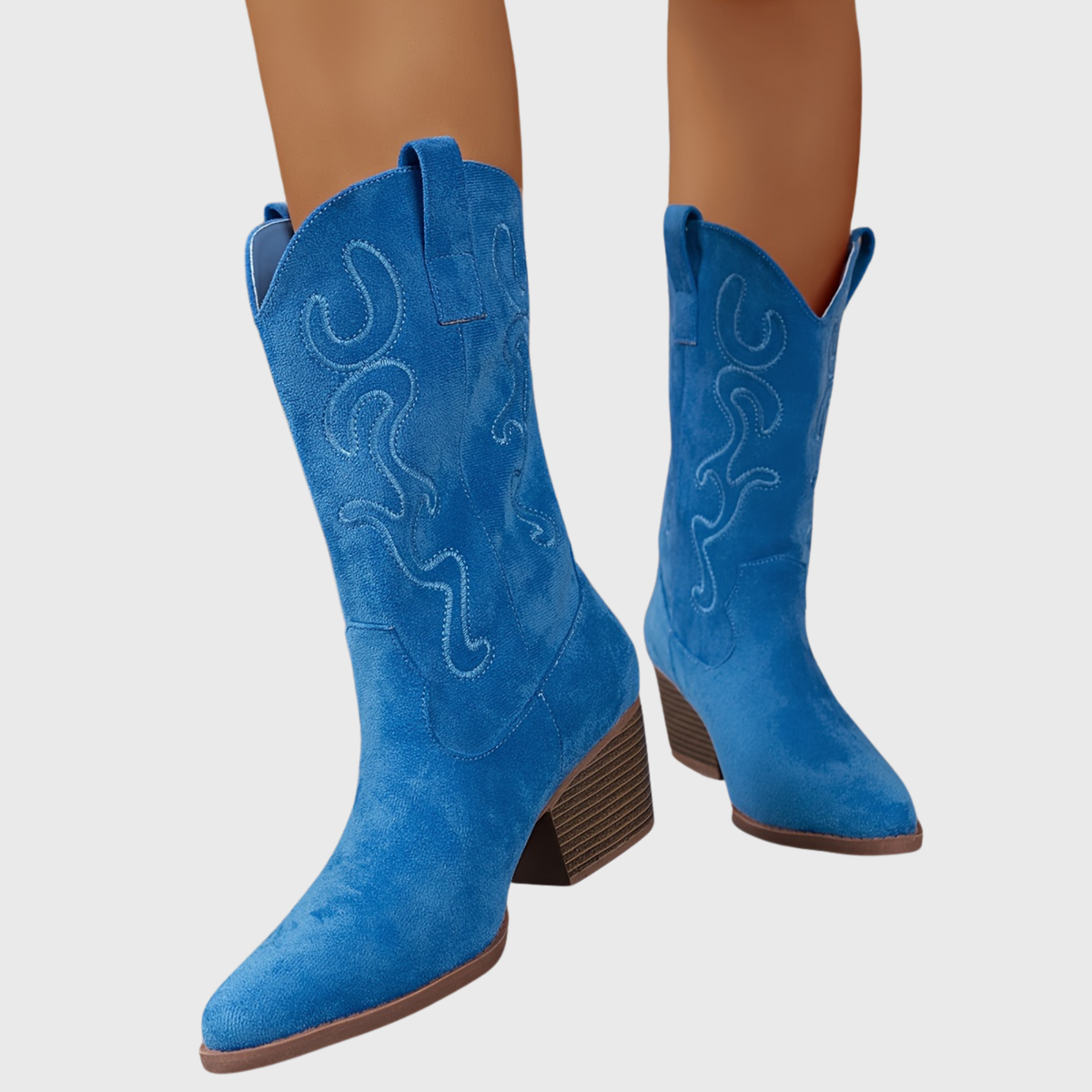 Magdalena Tonal Stitch Western Boots - view 14