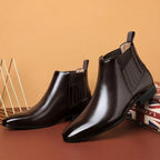 Sloane Pointed Toe Chelsea Ankle Boots - view 7