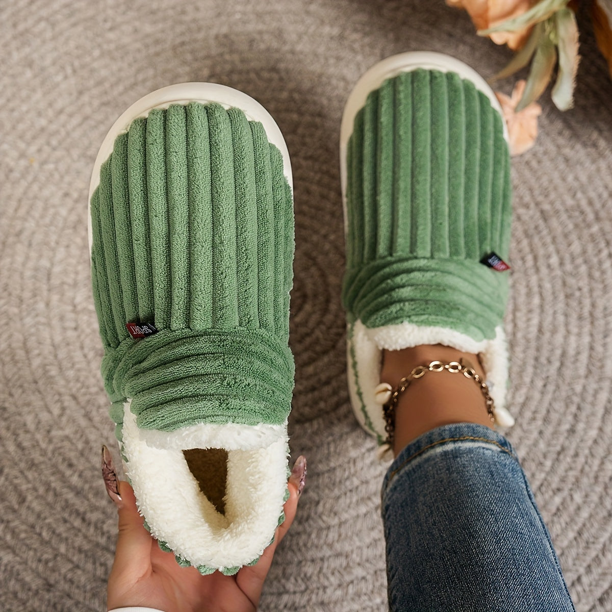 Tavi | Fleece Lined Indoor Outdoor Slipper Boots