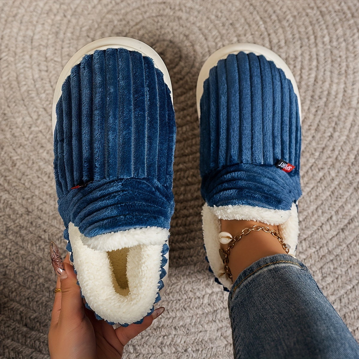 Tavi | Fleece Lined Indoor Outdoor Slipper Boots