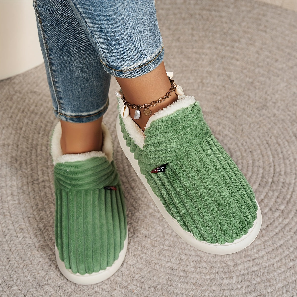 Tavi | Fleece Lined Indoor Outdoor Slipper Boots