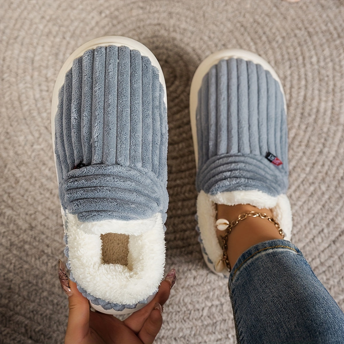 Tavi | Fleece Lined Indoor Outdoor Slipper Boots