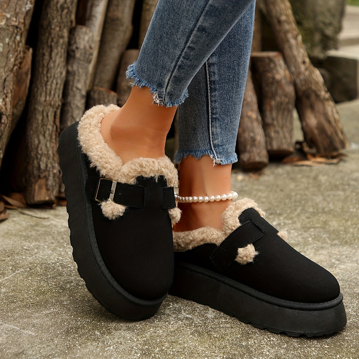 Willa | Thick Sole Lightweight Winter Ankle Boots