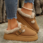 Willa | Thick Sole Lightweight Winter Ankle Boots